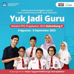 Pendaftaran PPG Prajabatan Gelombang 2 Tahun 2023